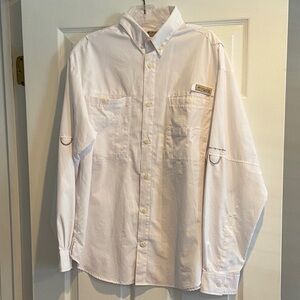 Columbia Men’s performance fishing gear long sleeve shirt M